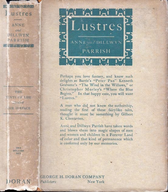 Item #28444 Lustres. Anne and Dillwyn PARRISH.