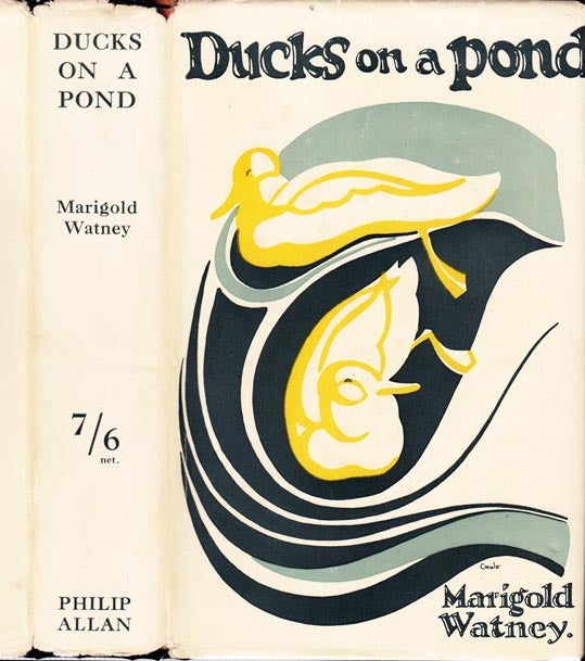 Item #28495 Ducks On a Pond [SIGNED AND INSCRIBED]. Marigold WATNEY