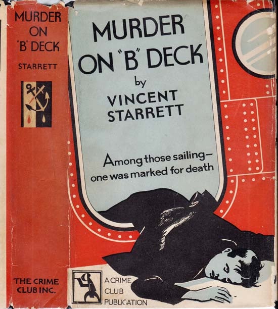 Item #28527 Murder On 'B' Deck. Vincent STARRETT