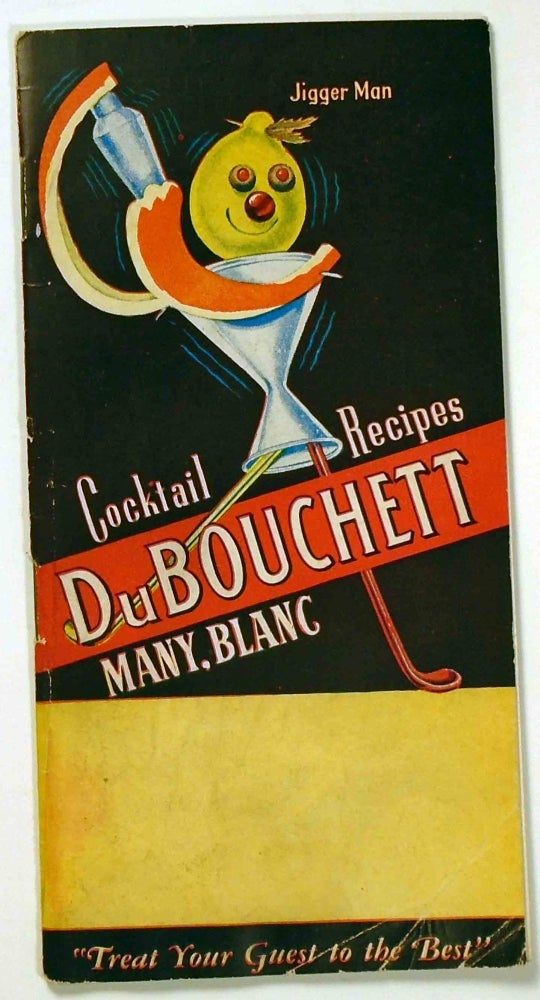 Item #29270 DuBouchett Cocktail Recipes. BLANC AND CO MANY