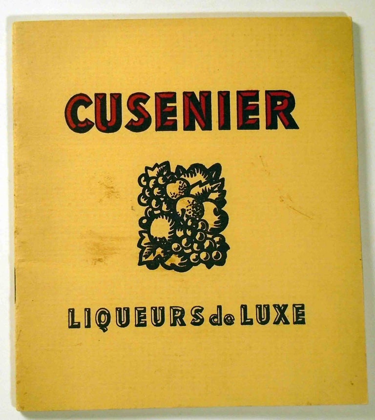 Item #29319 Cusenier Liqueurs De Luxe. CUSENIER