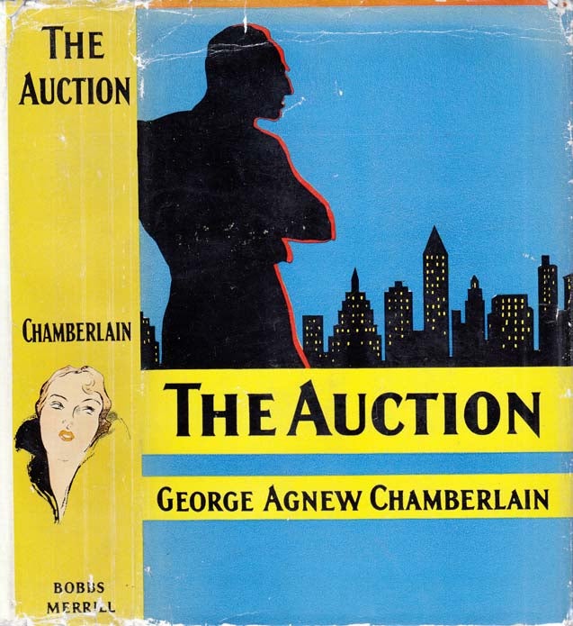 Item #29555 The Auction. George Agnew CHAMBERLAIN.