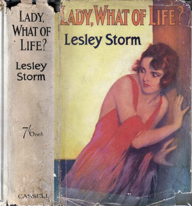 Item #29694 Lady, What of Life? Lesley STORM