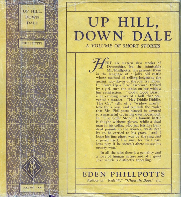 Item #30697 Up Hill, Down Dale, A Volume of Short Stories. Eden PHILLPOTTS