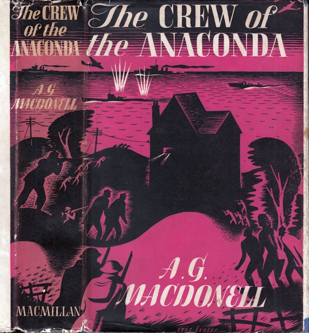 Item #30761 The Crew of the Anaconda. A. G. MACDONELL, Archibald Gordon