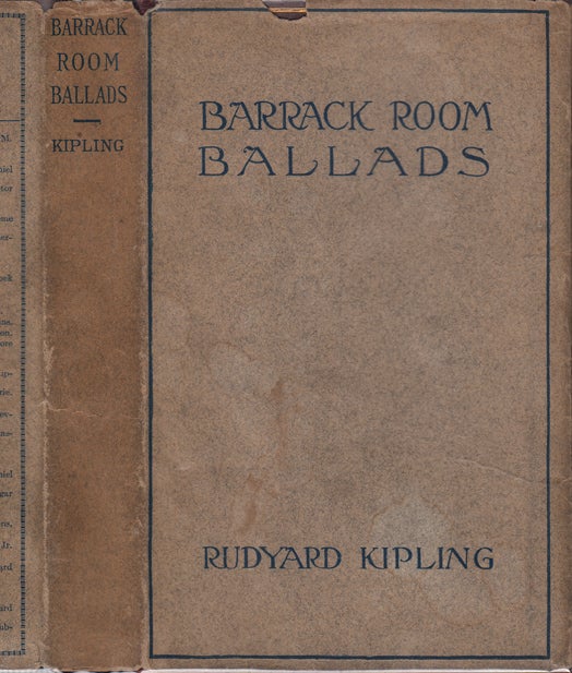 Item #31078 Barrack-Room Ballads and the Story of the Gadsbys. Rudyard KIPLING.