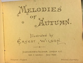 Melodies of Autumn (MINIATURE NINETEENTH CENTURY DUSTJACKET)