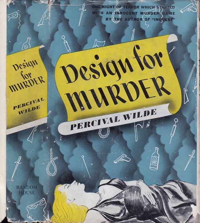 Item #31099 Design for Murder. Percival WILDE.
