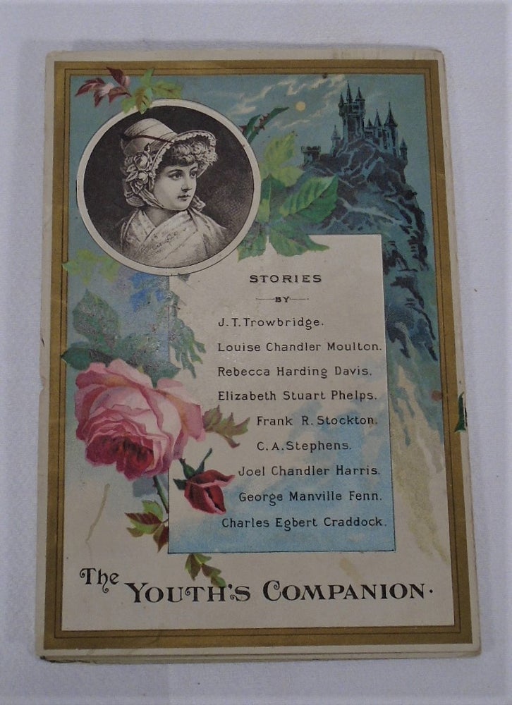 Item #31130 The Youth's Companion Announcement brochure and broadside for Volume 59, 1886. Bram...