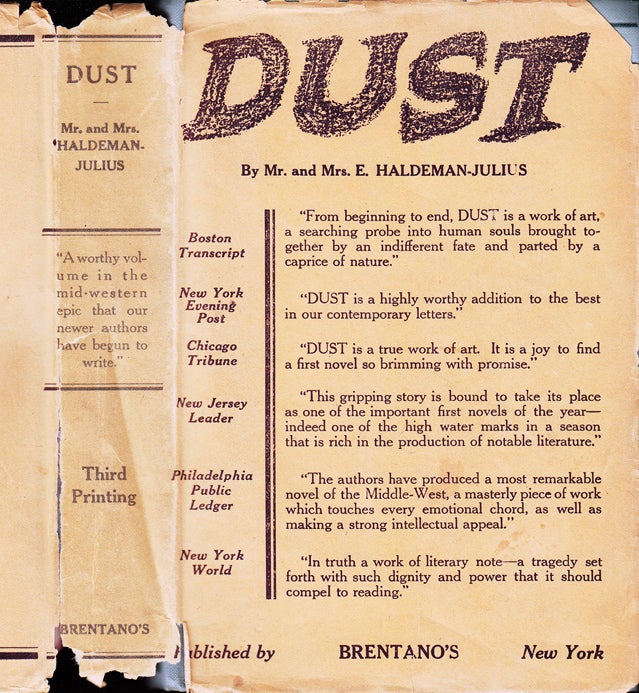 Item #31156 Dust. HALDEMAN-JULIUS Mr., Mrs. E