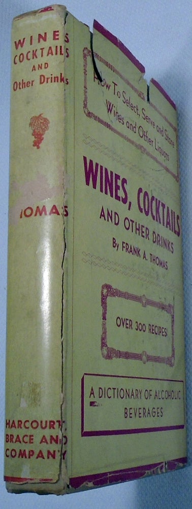 Item #31232 Wines, Cocktails and Other Drinks. Frank SCHOONMAKER, Tom MARVEL