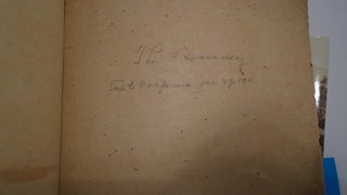 Photograph Album and Scrapbook for Trip to California: includes St. Augustine Florida, 1901 Wedding, Alligator Farm, Golden Gate, Cliff House, Seal Rocks, China Town and other photos including Cyanotypes.