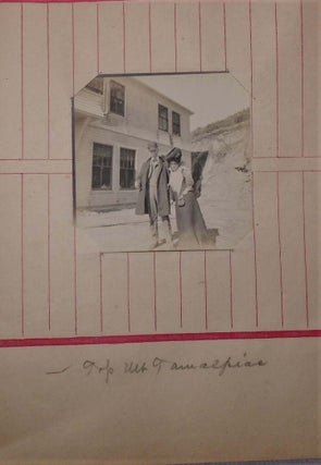 Photograph Album and Scrapbook for Trip to California: includes St. Augustine Florida, 1901 Wedding, Alligator Farm, Golden Gate, Cliff House, Seal Rocks, China Town and other photos including Cyanotypes.