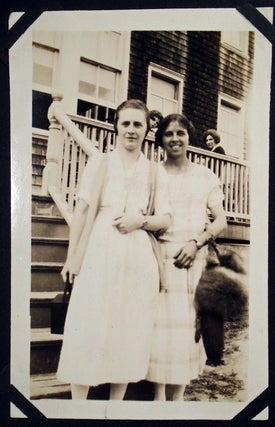Vernacular Photograph Album 1911-1919: Hunter College; Catskills, Peach Lake, Coney Island, New York [SIGNED]