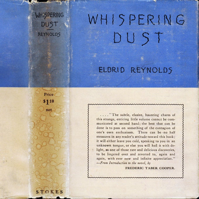 Item #31452 Whispering Dust. Eldrid REYNOLDS.