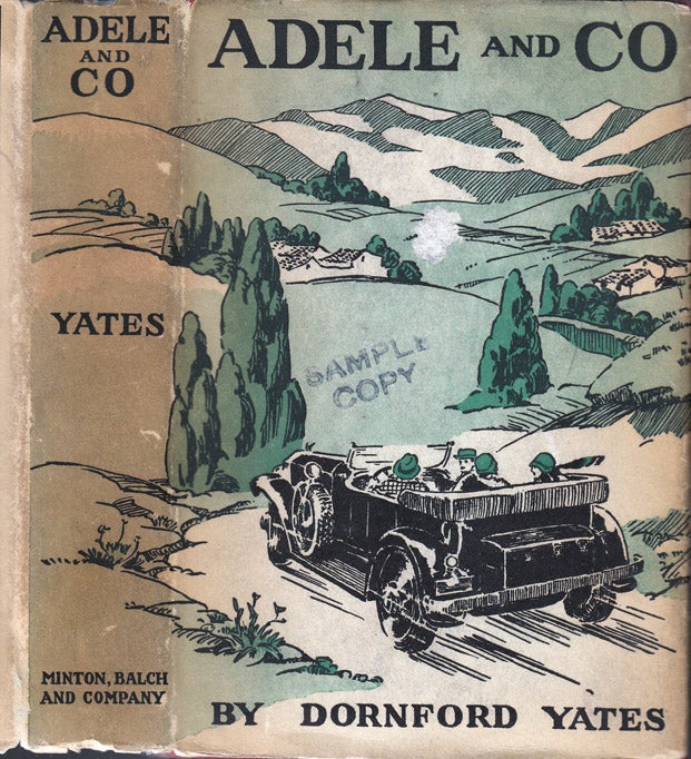Item #32318 Adele and Co. Dornford YATES