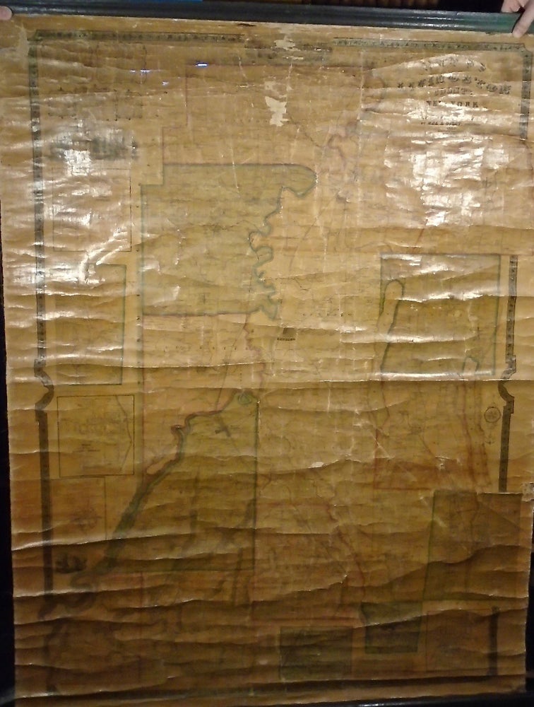 Item #32430 Map of Livingston County, New York From Actual Surveys. REA AND OTLEY SURVEYORS