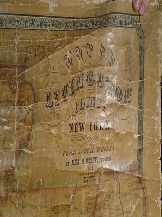 Map of Livingston County, New York From Actual Surveys