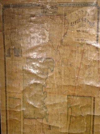 Map of Livingston County, New York From Actual Surveys