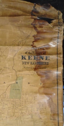 Map of the Village of Keene, New Hampshire