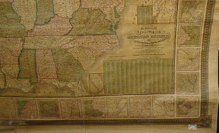 Mitchell’s National Map of the American Republic United States of North America Together with Maps of the Vicinities of Thirty-Two of the Principal Cities and Towns in the Union.