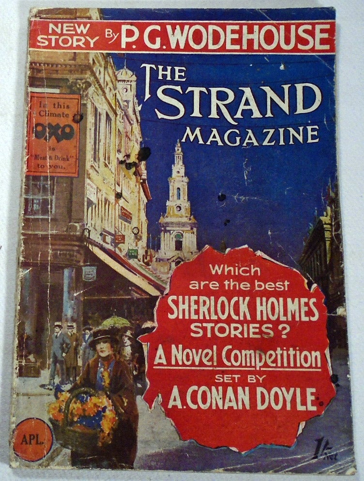 Item #32594 A Sherlock Holmes Competition, Mr. Sherlock Holmes To His Readers by A. Conan Doyle,...