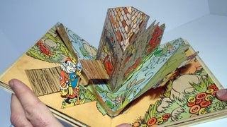 Mickey Mouse in King Arthur's Court with Pop Up Illustrations