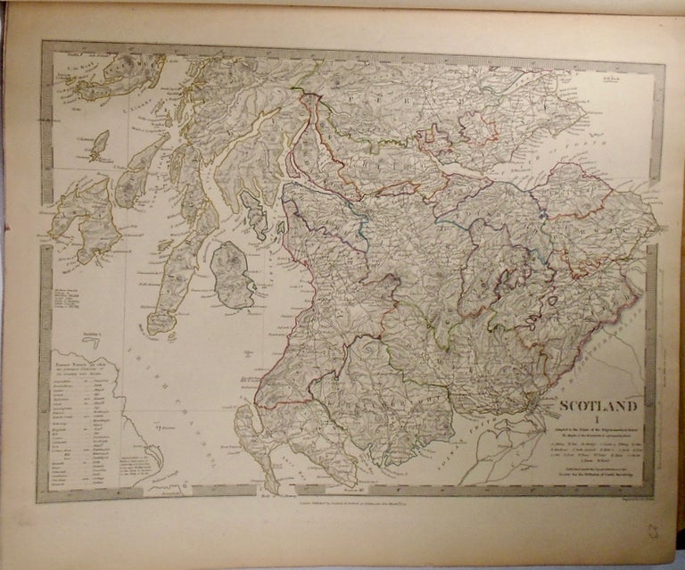 Item #33752 Three Maps of Scotland, Scotland I-III. Baldwin, Gradoc.