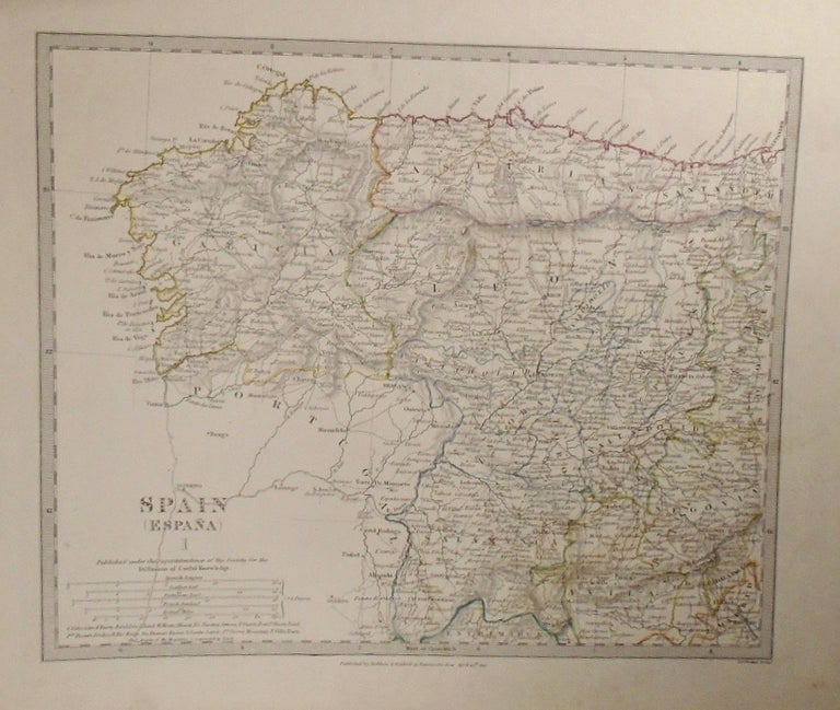 Item #33766 Three Maps of Spain, Spain I-III. Baldwin, Gradoc