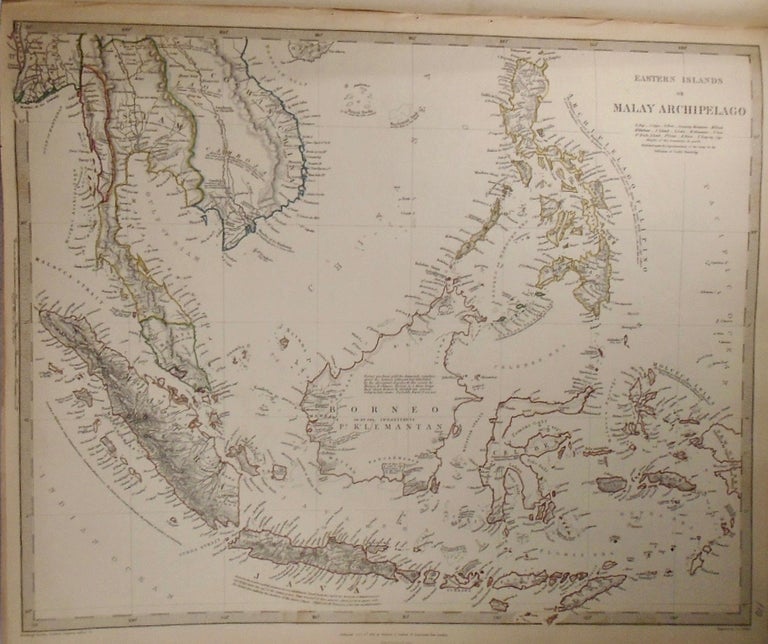 Item #33801 Map of Eastern Islands of Malay Archipelago. Baldwin, Gradoc