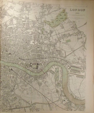 Map of London, 1843