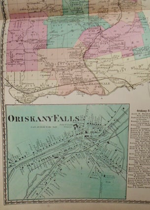 Map of Annsville, Oriskany Falls, and Taberg, New York