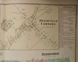 Map of Deerfield and Deerfield Corners, New York