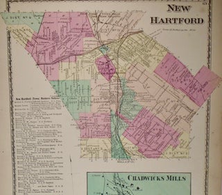 Map of New Hartford, New York