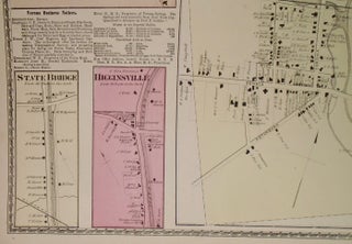 Map of Vernon and Verona, New York