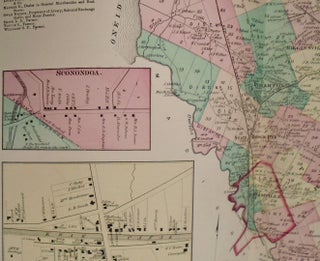 Map of Verona, New York