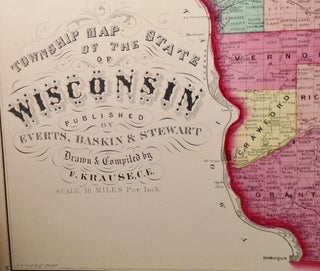 Township Map of the State of Wisconsin