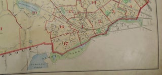 Map of Brookline, Norfolk County, Massachusetts