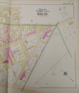 Map of Part of Wards 2 and 4 in the City of Cambridge, Massachusetts