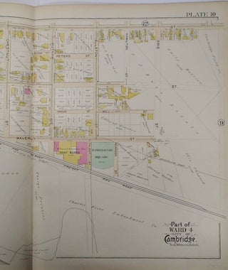 Map of Part of Ward 4 in Cambridge, Massachusetts