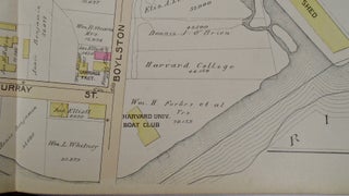 Map of Part of Ward 1 in Cambridge, Massachusetts