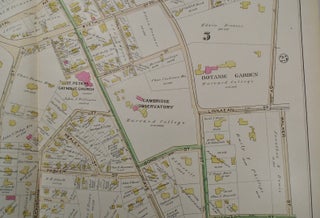 Map of Part of Wards 1 and 5 in Cambridge, Massachusetts