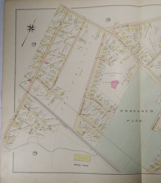 Map of Part of Ward 5 in Cambridge, Massachusetts