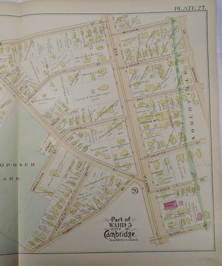 Map of Part of Ward 5 in Cambridge, Massachusetts