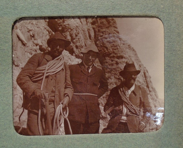 Item #34155 Mountain Climbing [Climbers] Photograph Album: Matterhorn, Alpine, European - 1920's. PHOTO ALBUM - MATTERHORN.