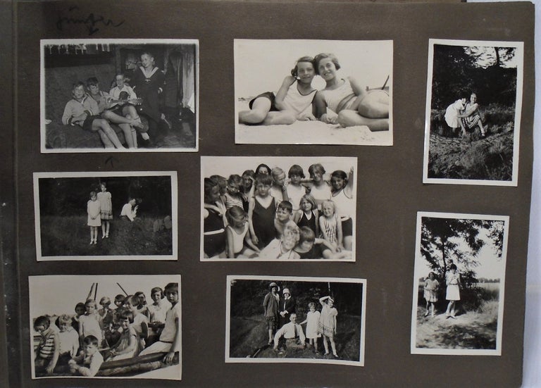 Item #34157 Pre- Nazi Germany Family Photograph Albums, Imperial German Army, Vacations, Farming,...