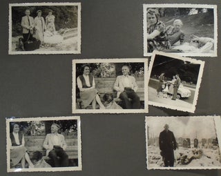 Collection of Six Photograph Albums: Germany During Nazi Era, World War Two Germany, Dresden Zoo, Netherlands, Peasant Captives, Dead Bodies