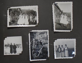 Collection of Five Photograph Albums of Nazi Soldiers, Family Life, Adolph Hitler, Hitler Youth, Officers