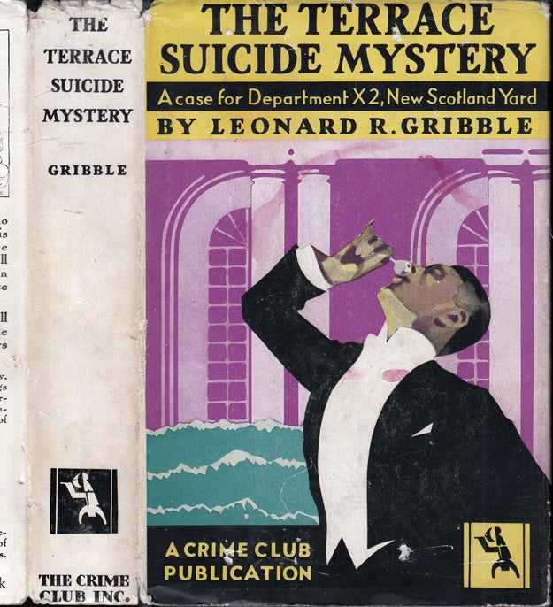 Item #34172 The Terrace Suicide Mystery. Leonard R. GRIBBLE.