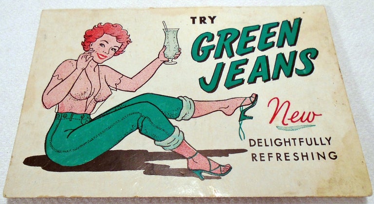 Item #34339 Try Green Jeans / Get a Pair of Red Britches (COCKTAIL RECIPES). Jock COLLING.